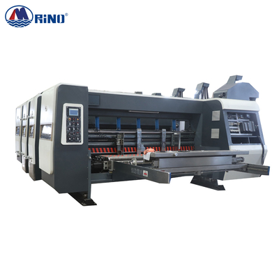 Large Size 4200mm Carton Box 2 Color Flexo Printing Machine With Slotting