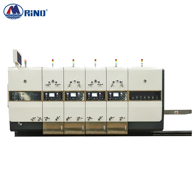 Large Size 4200mm Carton Box 2 Color Flexo Printing Machine With Slotting