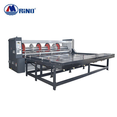900mm Rotary Creaser Slotter Machine Adopts Chain Feeding Model